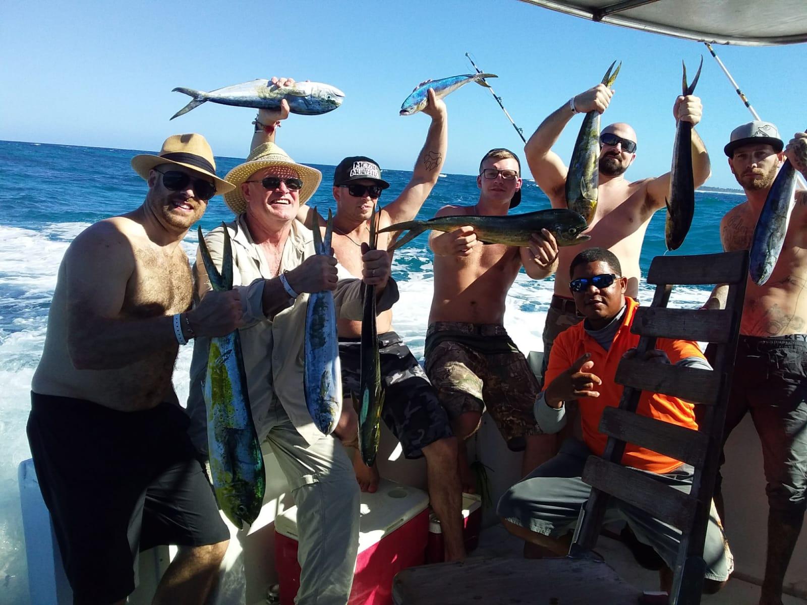 Chris & Nicole Baker's Sailfish & Mahi catch